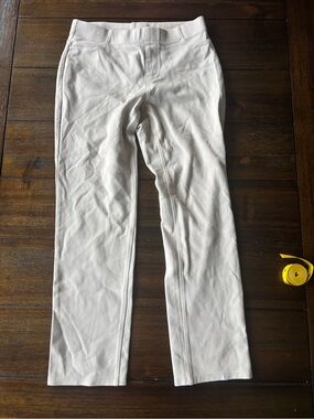 Karen Scott Stretch Knit Pants - White Size PS